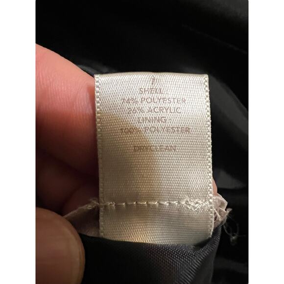 Ann Taylor Loft Tweed Black Colorful Mini Straight Pencil Skirt Size 6 - Picture 7 of 9